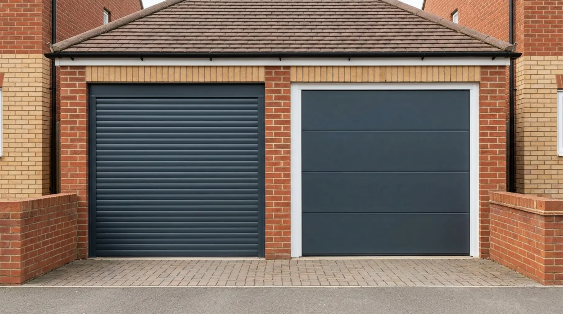 Roller and sectional garage doors.